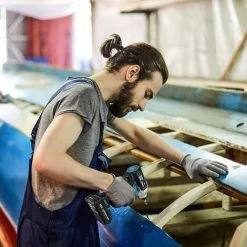 WESCOTOOLS Bürstenloser Akku Schlagschrauber, WESCO 18V 2.0Ah Schlagbohrschrauber Mit 20 Stück Bohrer-Bit, 180 Nm, 0-3600bpm, Bohrfutter Spannweite 6,35mm(1/4 Zoll), LED-Licht, Mit Akku Und Ladegerät -Drehschlagschrauber Soldes 39582395 5