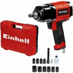 Einhell TC-PW 610 Druckluft-Schlagschrauber (Pn) Druckluftschrauber 610 Nm Rutschfester Griff
