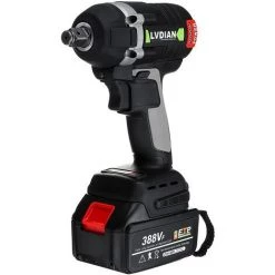 MANTA Akku Schlagschrauber Ratschen Schrauber Akkuschrauber Mit 2 Batterie Grau