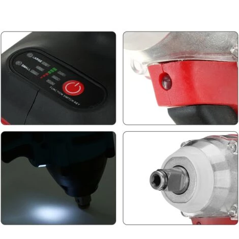 MANTA 588VF 580Nm Akku-Schlagschrauber Bürstenlos Akkuschrauber Bohrmaschine Inkl. 2 Akkus 6 MANTA 588VF 580Nm Akku-Schlagschrauber Bürstenlos Akkuschrauber Bohrmaschine Inkl. 2 Akkus – Bild 4