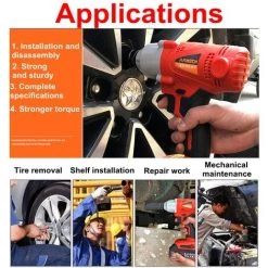 MANTA Aufladbares 1/2 "18V 520NM Schlagschrauber-Kit Für Makita-Akku 10 MANTA Aufladbares 1/2 "18V 520NM Schlagschrauber-Kit Für Makita-Akku -Drehschlagschrauber Soldes 40356840 4