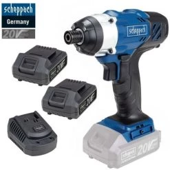 AKKU-SCHLAGSCHRAUBER MIT 2 AKKUS 20V 2.0AH SCHEPPACH CID150-20ProS