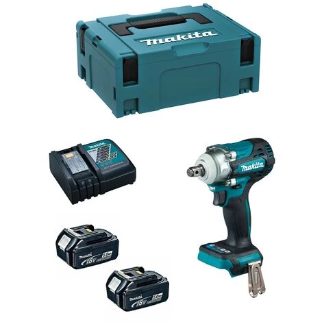 Schlagschrauber MAKITA DTW300RTJ (2 X 5,0 Ah + DC18RC + MAKPAC 2) 3 Schlagschrauber MAKITA DTW300RTJ (2 X 5,0 Ah + DC18RC + MAKPAC 2)