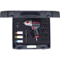 KSTOOLS® KS TOOLS 1/2'' MONSTER Hochleistungs-Druckluft-Schlagschrauber-Satz, 17-tlg, 1690 Nm -Drehschlagschrauber Soldes 42076836 5