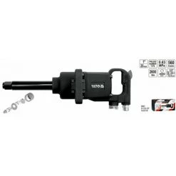 YATO Lkw Bus Traktor Druckluft Schlagschrauber 1" Zoll 2600 Nm Werkstatt