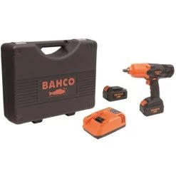 Bahco Akku Schlagschrauber 590 Nm 18 V 2x 5,0 Ah Li-ion Akku + Ladegerät Koffer