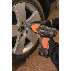 Bahco Akku Schlagschrauber 590 Nm 18 V 2x 5,0 Ah Li-ion Akku + Ladegerät Koffer -Drehschlagschrauber Soldes 43858624 4