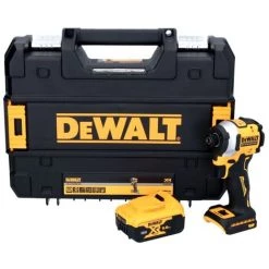 DeWalt DCF 850 Akku Schlagschrauber 18 V 205 Nm 1/4" Brushless + 1x Akku 5,0 Ah + TSTAK - Ohne Ladegerät 8 DeWalt DCF 850 Akku Schlagschrauber 18 V 205 Nm 1/4" Brushless + 1x Akku 5,0 Ah + TSTAK - Ohne Ladegerät -Drehschlagschrauber Soldes 46362812 2
