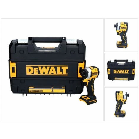 DeWalt DCF 850 NT Akku Schlagschrauber 18 V 205 Nm 1/4" Brushless + TSTAK - Ohne Akku, Ohne Ladegerät 3 DeWalt DCF 850 NT Akku Schlagschrauber 18 V 205 Nm 1/4" Brushless + TSTAK - Ohne Akku, Ohne Ladegerät