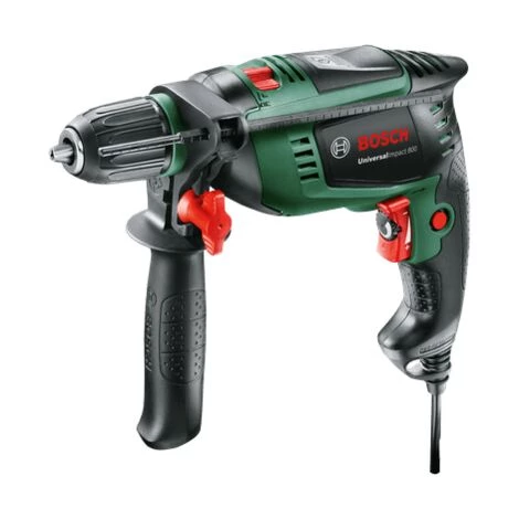 Bosch Schlagbohrmaschine UniversalImpact 800 (800 Watt, Zusatzhandgriff, Tiefenanschlag, BohrØ In Holz 30 Mm) 3 Bosch Schlagbohrmaschine UniversalImpact 800 (800 Watt, Zusatzhandgriff, Tiefenanschlag, BohrØ In Holz 30 Mm)