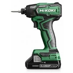 Hitachi - Hikoki - Visseuse à Chocs 18V 2 X 3.0 Ah Li-Ion 140 Nm 1/4 Dans Un Coffret - WH18DDWQZ