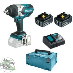 Makita Akku Schlagschrauber DTW1002RTJ 18 V + 2x Akku 5,0 Ah + DC18RC + Makpac