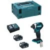 Schlagschrauber MAKITA DTD154RTJ (2 X 5,0 Ah + DC18RC + MAKPAC 2)