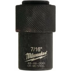 Milwaukee Adapter 1/2" Vierkant Auf 7/16" Hex Für Selbstbohrer Und Schlagfeste Schlangenbohrer