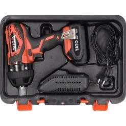 YATO Akku-Schlagschrauber - 18V - 300Nm - Inklusive Akku, Ladegerät Und Transportkoffer 11 YATO Akku-Schlagschrauber - 18V - 300Nm - Inklusive Akku, Ladegerät Und Transportkoffer -Drehschlagschrauber Soldes 55305267 5