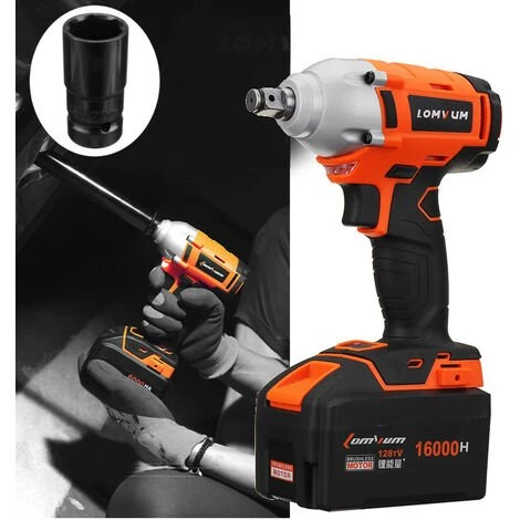 MAEREX Bürstenloser Kabelloser Elektrischer Schlagschrauber Li-Ion Akku Schraubendreher Percussion 5 MAEREX Bürstenloser Kabelloser Elektrischer Schlagschrauber Li-Ion Akku Schraubendreher Percussion – Bild 3