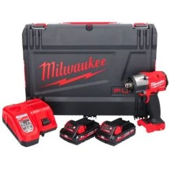 .MILWAUKEE. Milwaukee M18 FMTIW2F12-302X Akku Schlagschrauber 18 V 745 Nm 1/2" Brushless + 2x Akku 3,0 Ah + Ladegerät + HD Box 9 .MILWAUKEE. Milwaukee M18 FMTIW2F12-302X Akku Schlagschrauber 18 V 745 Nm 1/2" Brushless + 2x Akku 3,0 Ah + Ladegerät + HD Box -Drehschlagschrauber Soldes 58810619 3