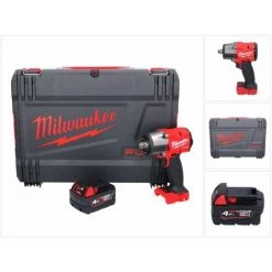 Milwaukee M18 FMTIW2F12-401X Akku Schlagschrauber 18 V 745 Nm 1/2" Brushless + 1x Akku 4,0 Ah + HD Box - Ohne Ladegerät