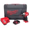 Milwaukee M18 FMTIW2F12-301X Akku Schlagschrauber 18 V 745 Nm 1/2" Brushless + 1x Akku 3,0 Ah + Ladegerät + HD Box -Drehschlagschrauber Soldes 58810635 1