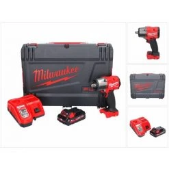 Milwaukee M18 FMTIW2F12-301X Akku Schlagschrauber 18 V 745 Nm 1/2" Brushless + 1x Akku 3,0 Ah + Ladegerät + HD Box -Drehschlagschrauber Soldes 58810635 3