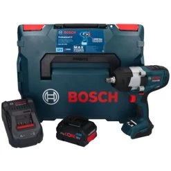 Bosch GDS 18V-1000 Professional Akku Drehschlagschrauber 18 V 1000 Nm BITURBO Brushless + 1x ProCORE Akku 5,5 Ah + Ladegerät + L-Boxx -Drehschlagschrauber Soldes 59585418 2