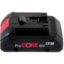 Bosch GDS 18V-1000 Professional Akku Drehschlagschrauber 18 V 1000 Nm BITURBO Brushless + 1x ProCORE Akku 4,0 Ah + L-Boxx - Ohne Ladegerät