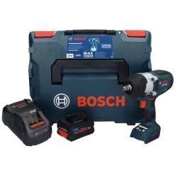 Bosch GDS 18V-1000 C Professional Akku Drehschlagschrauber 18 V 1000 Nm BITURBO Brushless + 1x ProCORe Akku 8,0 Ah + Ladegerät + GCY 42 Bluetooth Modul + L-Boxx -Drehschlagschrauber Soldes 60131701 2