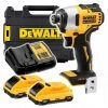DeWalt DCF809L2T Schlagschrauber 1/4" 18 Volt (2x3.0Ah Koffer TSTAK) 170Nm, -Drehschlagschrauber Soldes 60856394 1