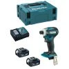 Schlagschrauber MAKITA DTD172RTJ (2 X 5,0 Ah + DC18RC + MAKPAC 2) -Drehschlagschrauber Soldes 60865539 1