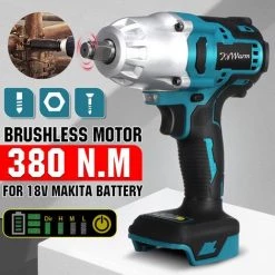 KIWarm 18v Brushless High Torque Schlagschrauber 1/2" -Drehschlagschrauber Soldes 61165615 3