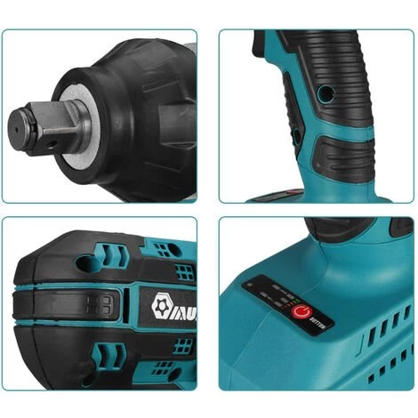 MUSTOOL Akku Schlagschrauber 2200Nm 18V Ratschen Schrauber Kompatibel Mit 2 Batterien 5 MUSTOOL Akku Schlagschrauber 2200Nm 18V Ratschen Schrauber Kompatibel Mit 2 Batterien – Bild 3