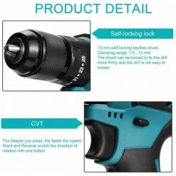 MOHOO 18-V-Akku-Schlagschrauber Bürstenloser Treiber Ladegerät Mit 1 Akku 9 MOHOO 18-V-Akku-Schlagschrauber Bürstenloser Treiber Ladegerät Mit 1 Akku -Drehschlagschrauber Soldes 63729829 3