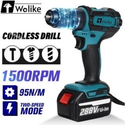 MOHOO 18-V-Akku-Schlagschrauber Bürstenloser Treiber Ladegerät Mit 1 Akku 11 MOHOO 18-V-Akku-Schlagschrauber Bürstenloser Treiber Ladegerät Mit 1 Akku -Drehschlagschrauber Soldes 63729829 5