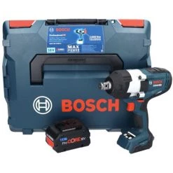 Bosch GDS 18V-1050 H  Akku Drehschlagschrauber 18 V 1050 Nm 3/4" Biturbo Brushless + 1x ProCORE Akku 8,0 Ah + L-Boxx - Ohne Ladegerät -Drehschlagschrauber Soldes 64512372 2