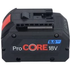 Bosch GDS 18V-1050 H  Akku Drehschlagschrauber 18 V 1050 Nm 3/4" Biturbo Brushless + 1x ProCORE Akku 8,0 Ah + L-Boxx - Ohne Ladegerät -Drehschlagschrauber Soldes 64512372 5