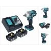 Makita DTW 285 RF Akku Schlagschrauber 18 V 280 Nm 1/2" Brushless + 2x Akku 3,0 Ah + Ladegerät 1 Makita DTW 285 RF Akku Schlagschrauber 18 V 280 Nm 1/2" Brushless + 2x Akku 3,0 Ah + Ladegerät -Drehschlagschrauber Soldes 65906781 1