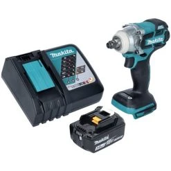 Makita DTW 285 RF1 Akku Schlagschrauber 18 V 280 Nm 1/2" Brushless + 1x Akku 3,0 Ah + Ladegerät