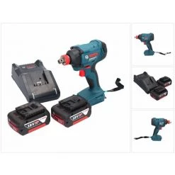 Bosch GDX 18V-180 Akku Drehschlagschrauber 18 V 180 Nm 1/2" + 2x Akku 5,0 Ah + Ladegerät -Drehschlagschrauber Soldes 65906788 3