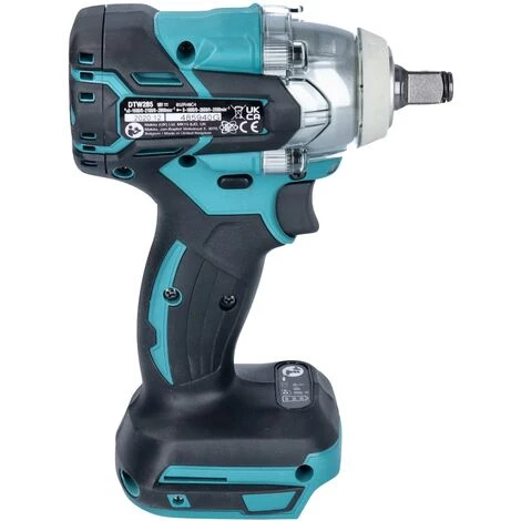 Makita DTW 285 RT Akku Schlagschrauber 18 V 280 Nm 1/2" Brushless + 2x Akku 5,0 Ah + Ladegerät 7 Makita DTW 285 RT Akku Schlagschrauber 18 V 280 Nm 1/2" Brushless + 2x Akku 5,0 Ah + Ladegerät – Bild 5