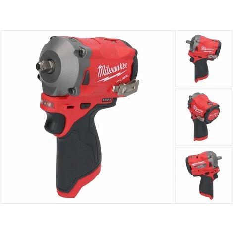 Milwaukee M12 FIW38-0 Akku Schlagschrauber 12 V 339 Nm 3/8" Brushless Solo - Ohne Akku, Ohne Ladegerät 3 Milwaukee M12 FIW38-0 Akku Schlagschrauber 12 V 339 Nm 3/8" Brushless Solo - Ohne Akku, Ohne Ladegerät