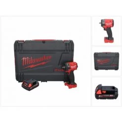 Milwaukee M18 FIW2F38-201X Akku Schlagschrauber 18 V 339 Nm 3/8 " Brushless + 1x Akku 2,0 Ah + HD Box - Ohne Ladegerät