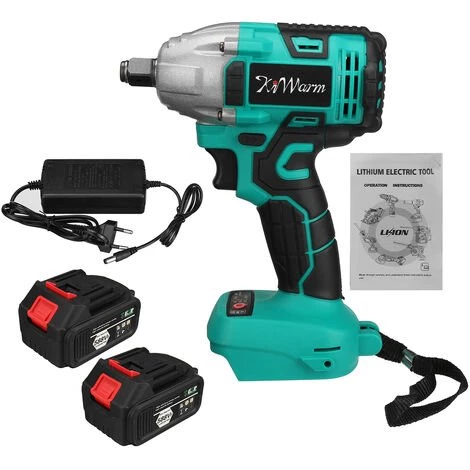 KIWARM Akku Schlagschrauber Ratschen Akkuschrauber Bürstenloser Mit 2 Akku 3 KIWARM Akku Schlagschrauber Ratschen Akkuschrauber Bürstenloser Mit 2 Akku