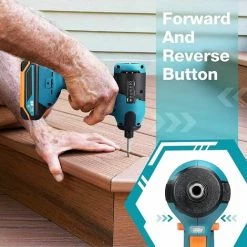 GIZCAM Akku-Drehschlagschrauber 18V 180Nm -TDIW20K -Drehschlagschrauber Soldes 67677110 5